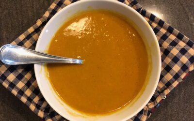 Sweet Potato, Carrot & Bean Soup