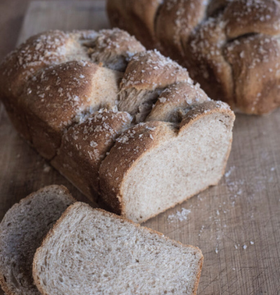 Challah Inspired Sandwich Bread