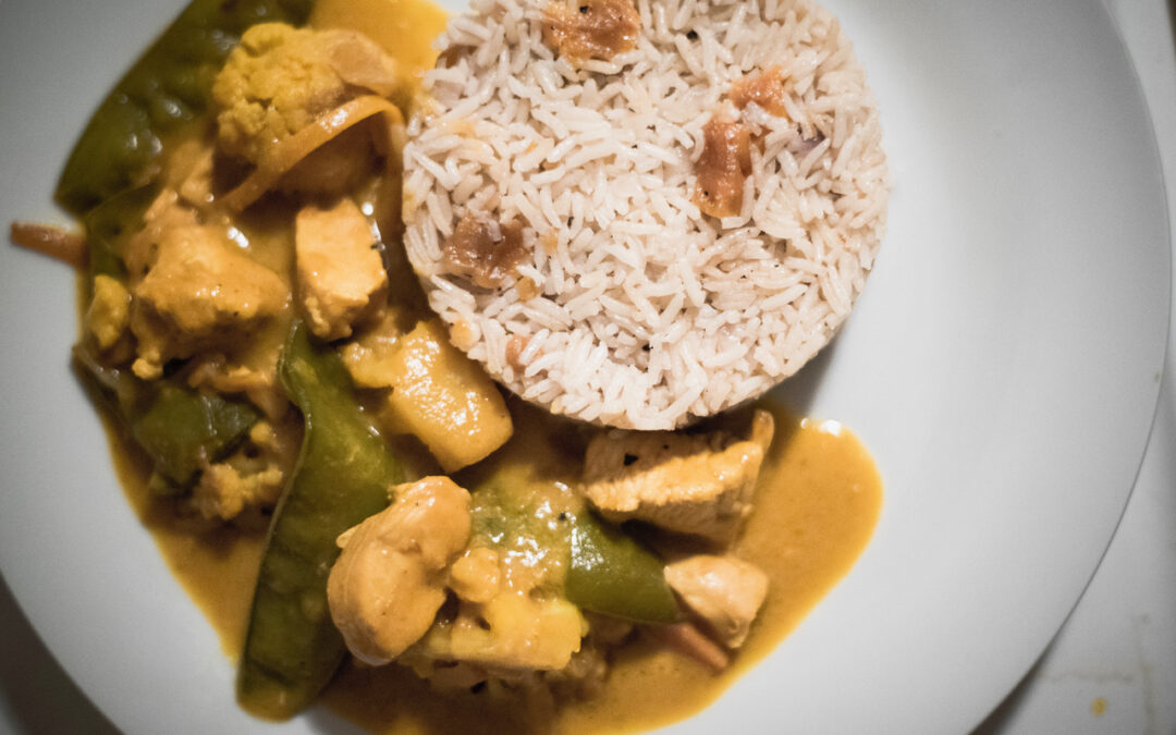 Mango & Coconut Chicken Curry