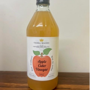 Organic Apple Cider Vinegar With Mother, Unfiltered - 500ml