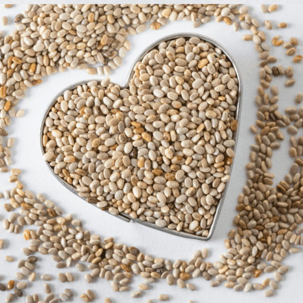 Organic Chia Seeds - White