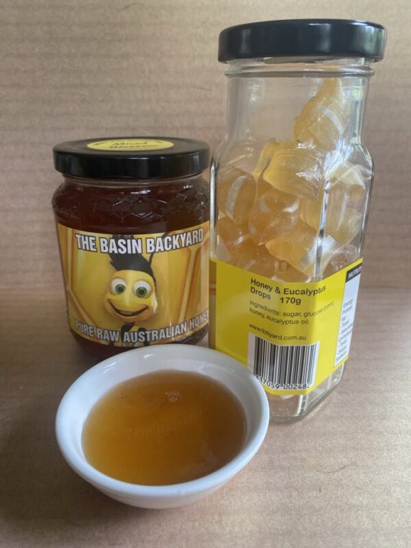 Honey and Eucalyptus Drops 170g (Natural Lozenges)