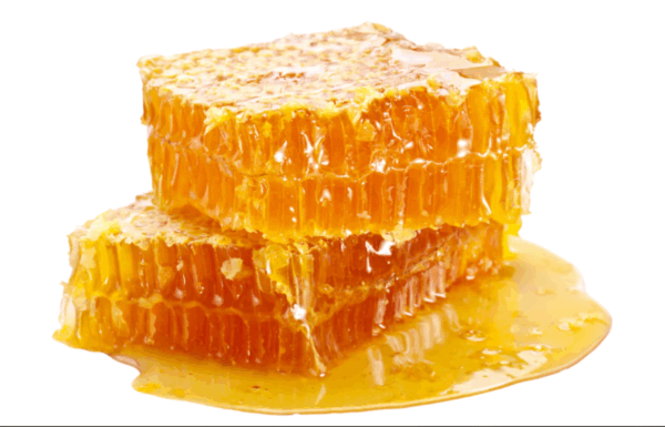 raw honeycomb pieces