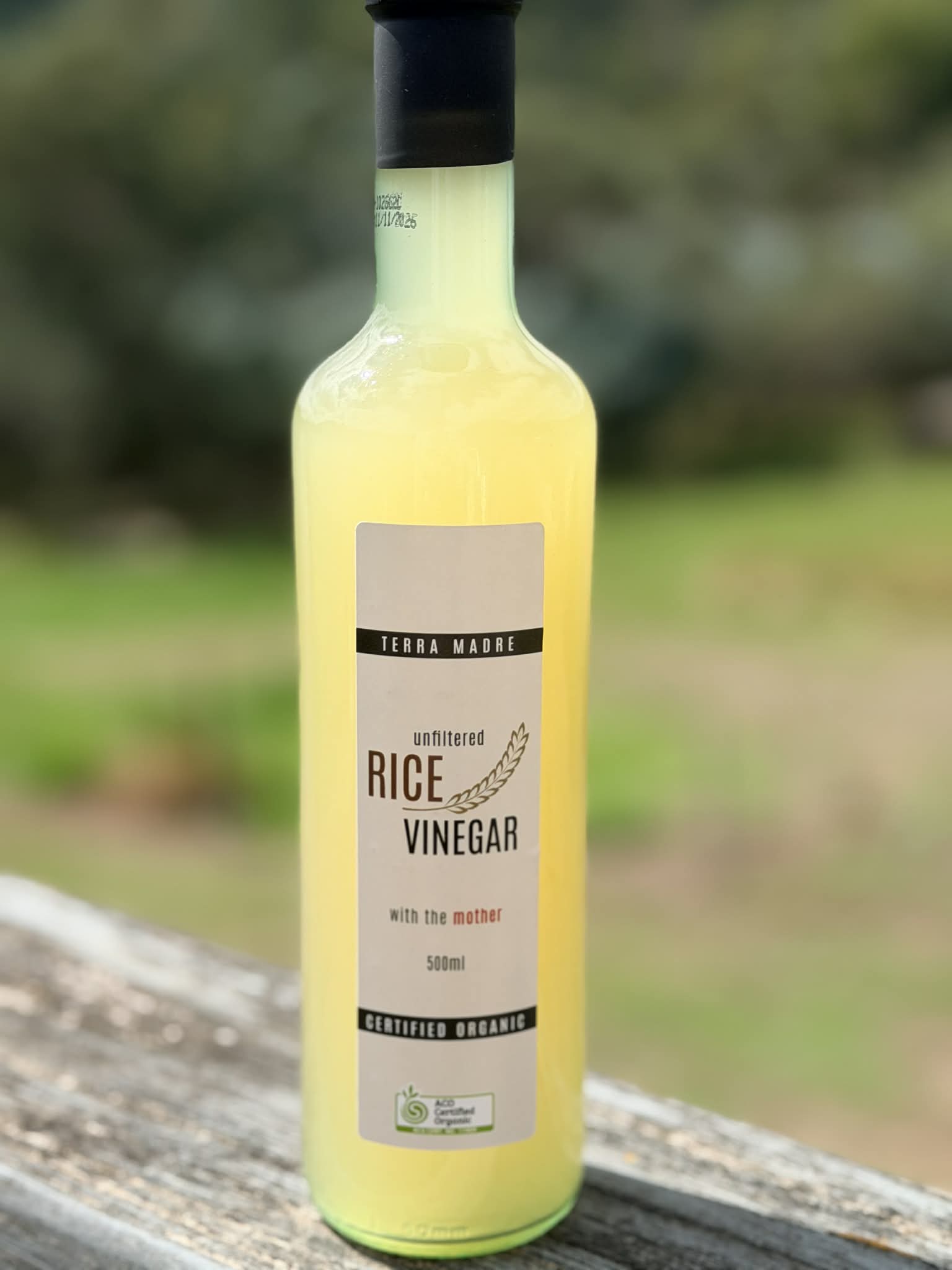 Organic Rice Vinegar Terra Madre
