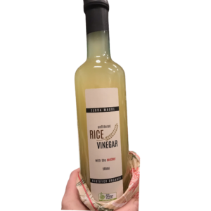Organic Rice Wine Vinegar with Mother 500ml