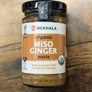 Organic Miso Ginger Paste 100g